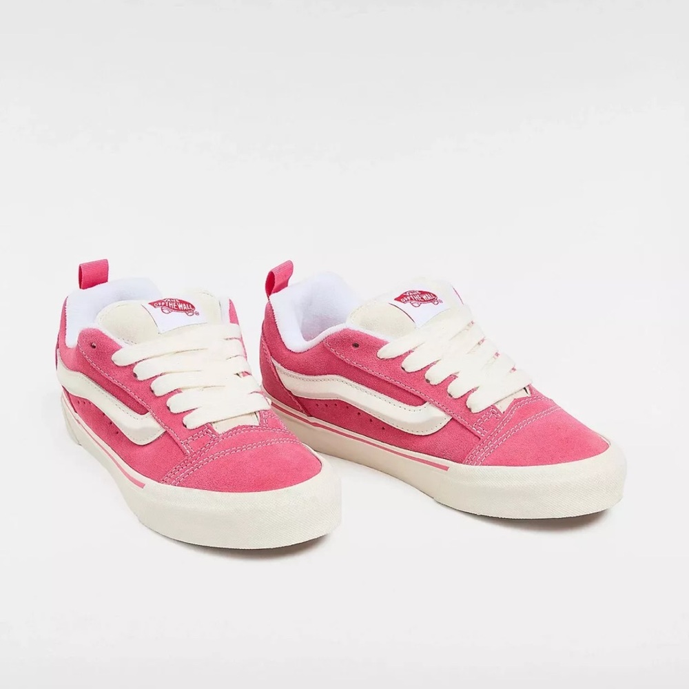 Vans Knu Skool Iconic Shoes Pink - Picture 11 of 16